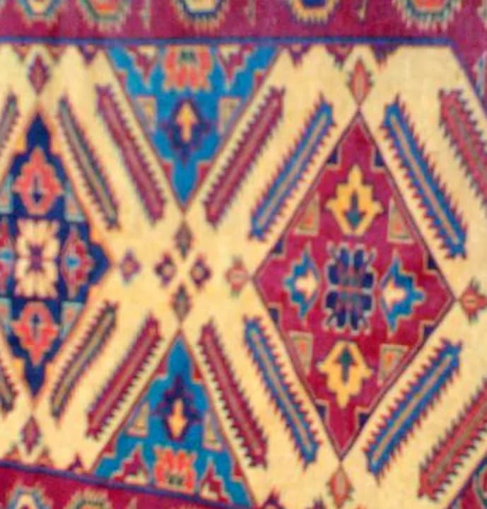 Tribal wool rug